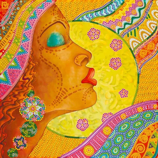 Схема під вишивку бісером "Африканка" 