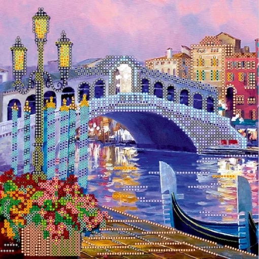 Схема під вишивку бісером "Вогні Венеції" 