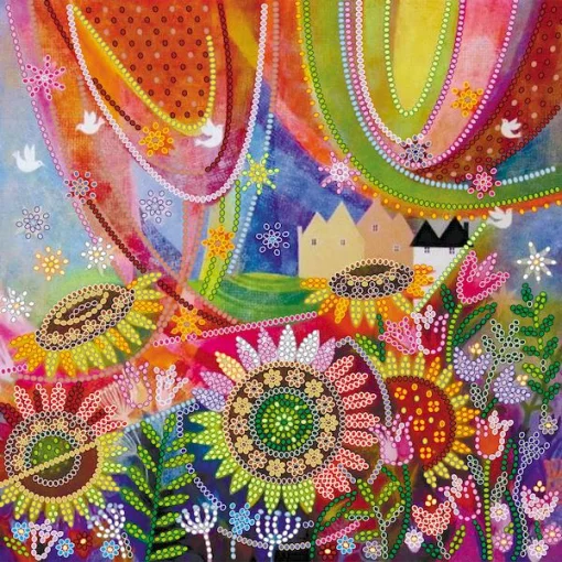 Схема під вишивку бісером "Геометрія літа" 