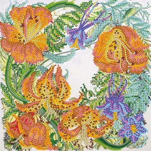 Схема під вишивку бісером &quot;Дика лілія&quot; 