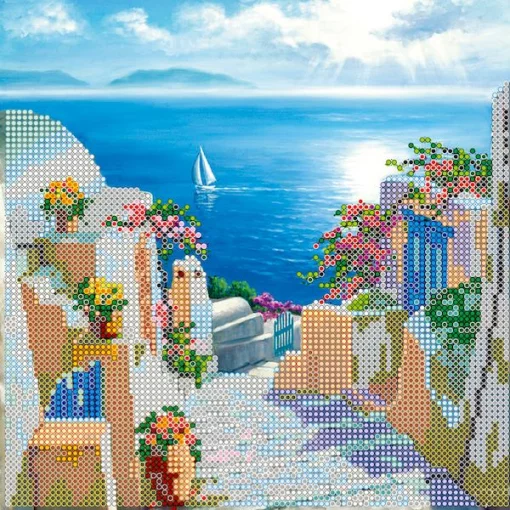 Схема під вишивку бісером "Дорога до моря" 