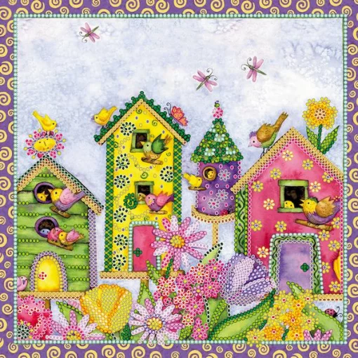 Схема під вишивку бісером &quot;Дружні сусіди&quot; 