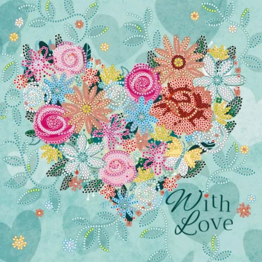 Схема під вишивку бісером "Закоханість" 