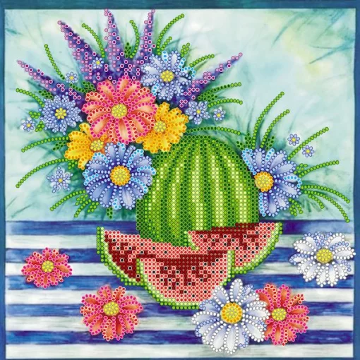 Схема під вишивку бісером "Кавуни" 