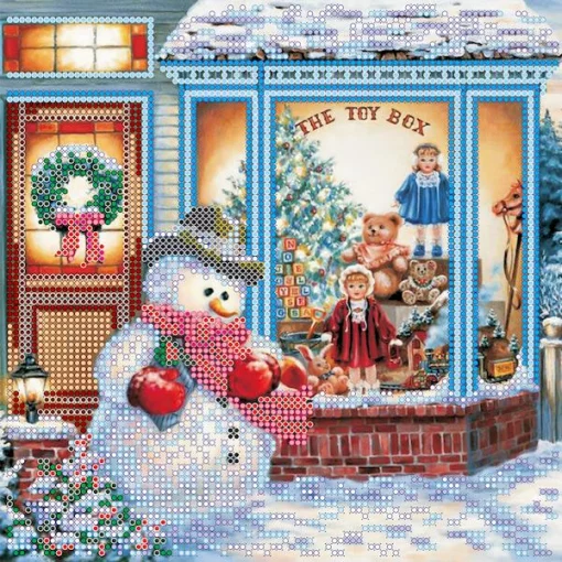 Схема під вишивку бісером &quot;Магазин іграшок&quot; 