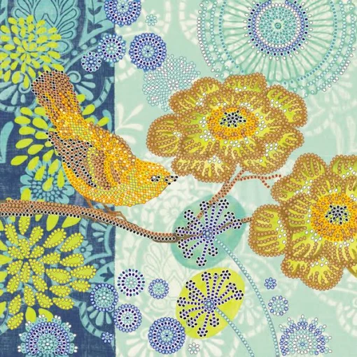 Схема під вишивку бісером "Маленька пташка" 