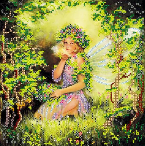 Схема під вишивку бісером "Німфа" 