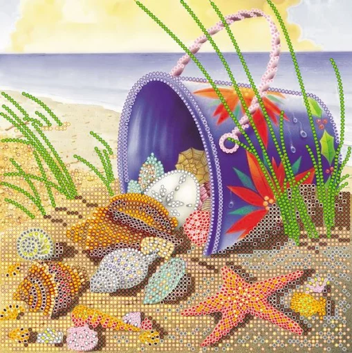 Схема під вишивку бісером "На морському березі"