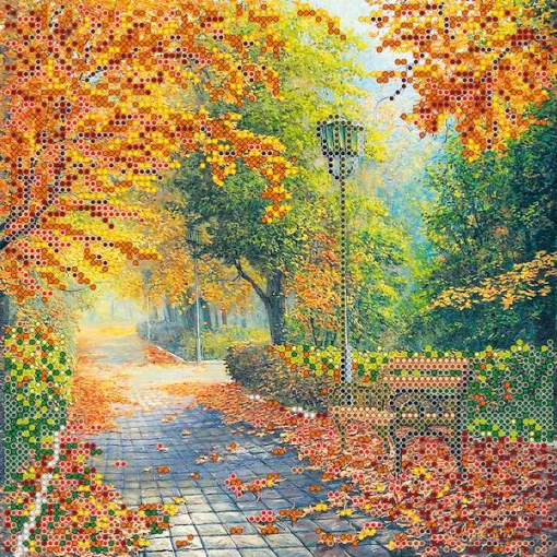 Схема під вишивку бісером "Прозора осінь" 