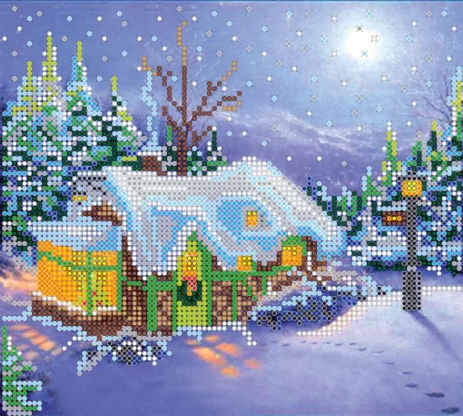 Схема під вишивку бісером "Різдво" 