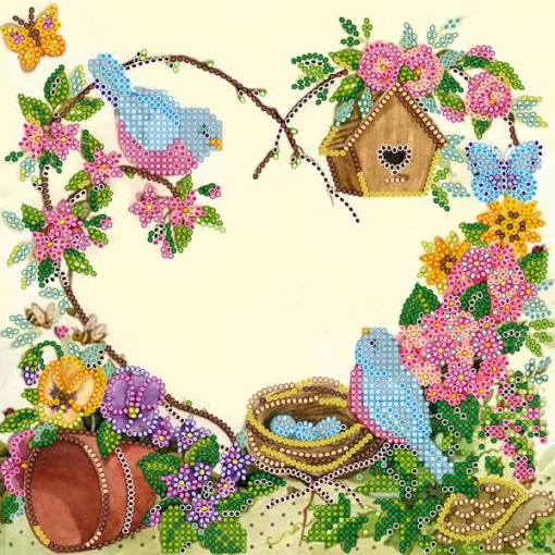 Схема під вишивку бісером "Сімейка" 