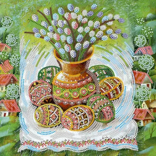 Схема під вишивку бісером "Світлий Великдень" 