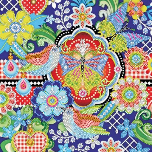 Схема під вишивку бісером "Щебет птахів" 