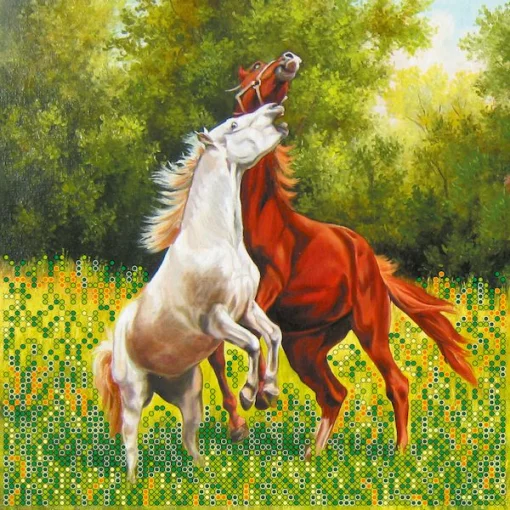 Схема під вишивку бісером "Танок кохання" 