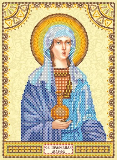 Схема під вишивку бісером "Св. Марфа" 