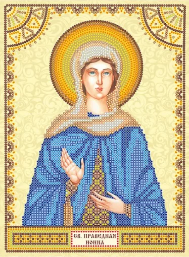 Схема під вишивку бісером &quot;Св. Нонна&quot; 