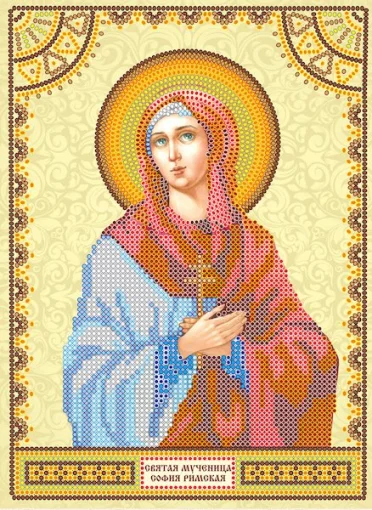 Схема під вишивку бісером "Св. Софія" 
