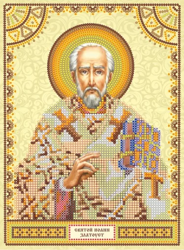 Схема під вишивку бісером &quot;Св. Іоан (Іван)&quot; 