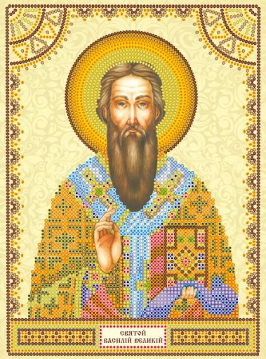 Схема під вишивку бісером "Св. Василь" 