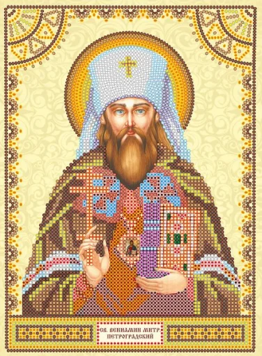 Схема під вишивку бісером "Св. Веніамін" 