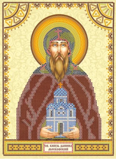 Схема під вишивку бісером "Св. Данило" 