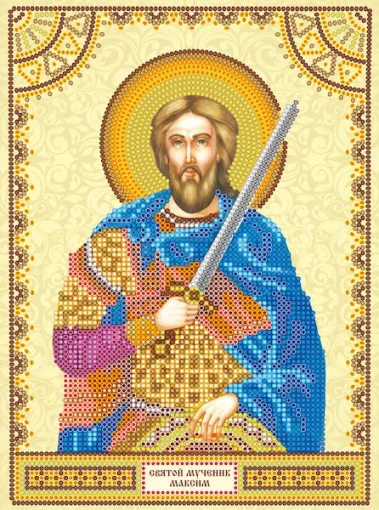 Схема під вишивку бісером "Св. Максим" 