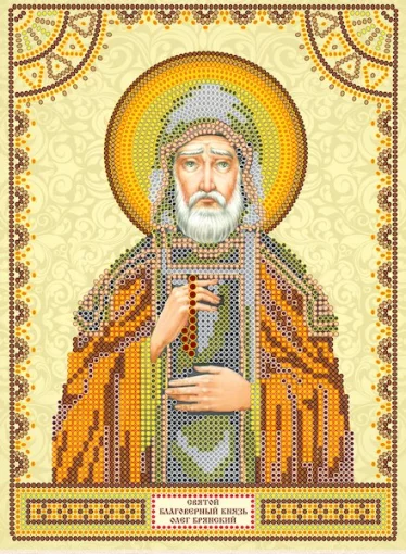 Схема під вишивку бісером "Св. Олег" 