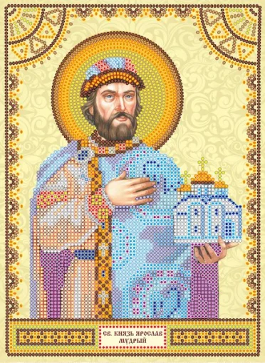 Схема під вишивку бісером "Св. Ярослав" 