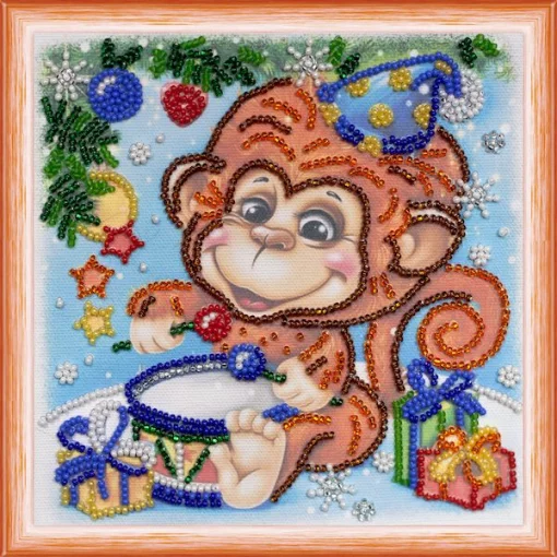 Набір для вишивки бісером "Барабанщиця" 