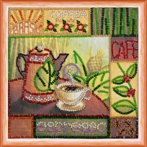 Набір для вишивки бісером "Еспрессо"