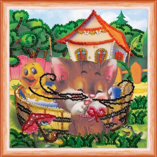 Набір для вишивки бісером "Літній день" 