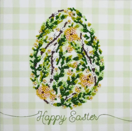 Набір для вишивки бісером "Великодній первоцвіт" 