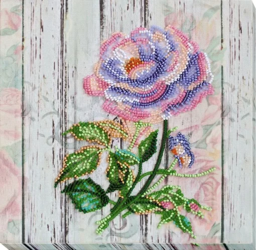 Набір для вишивки бісером "Чайна троянда" 