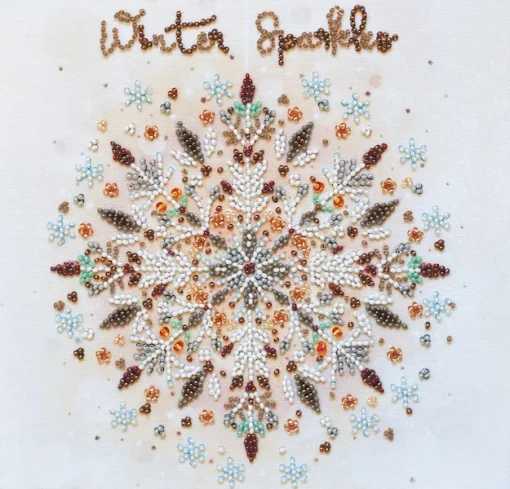 Набір для вишивки бісером "Сніжить" 