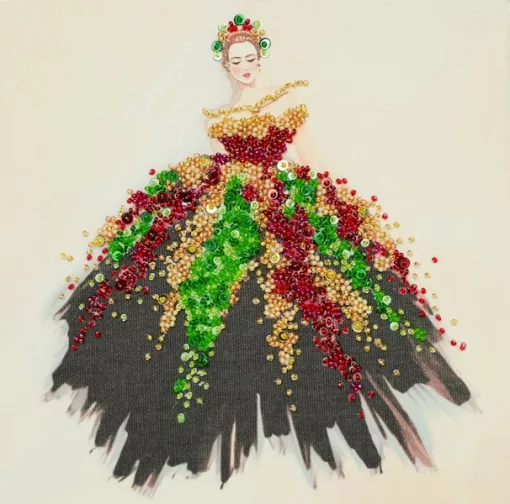 Набір для вишивки бісером &quot;Кольоровий танець&quot; 