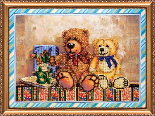 Набір для вишивки бісером "Іграшки-2" 