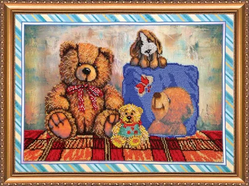 Набір для вишивки бісером "Іграшки-3" 