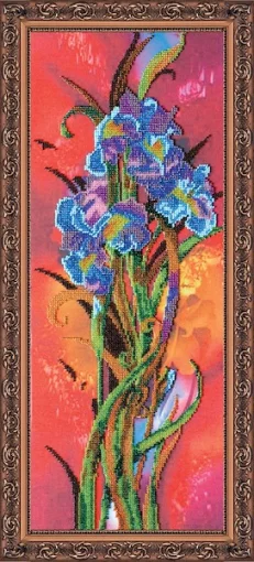 Набір для вишивки бісером "Іриси" 