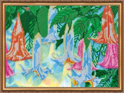 Набір для вишивки бісером "Сурми янголів" 