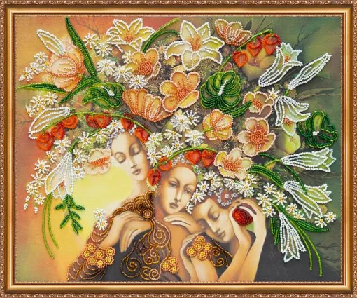 Набір для вишивки бісером "Богині цвітіння" 