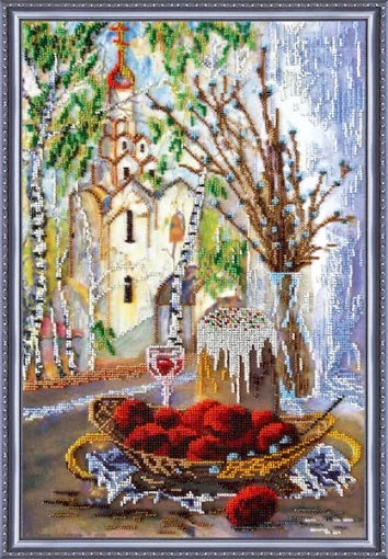 Набір для вишивки бісером "Вербна неділя" 