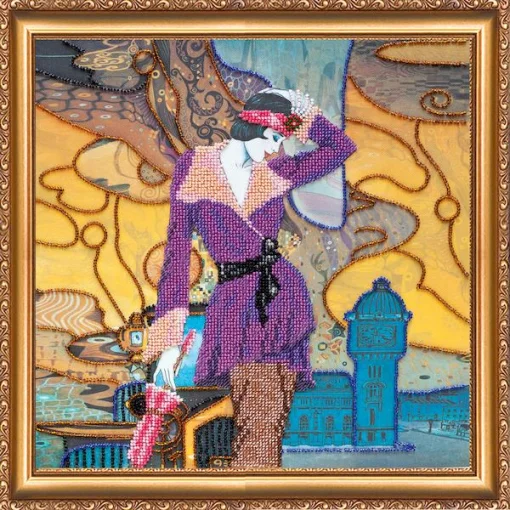 Набір для вишивки бісером "Дівчата двадцятих-2"