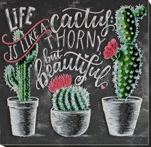 Набір для вишивки бісером "Життя прекрасне" 