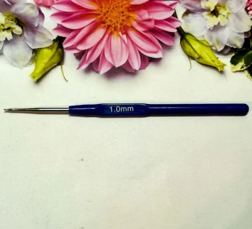 Гачок з пластмасовою ручкою 1 мм