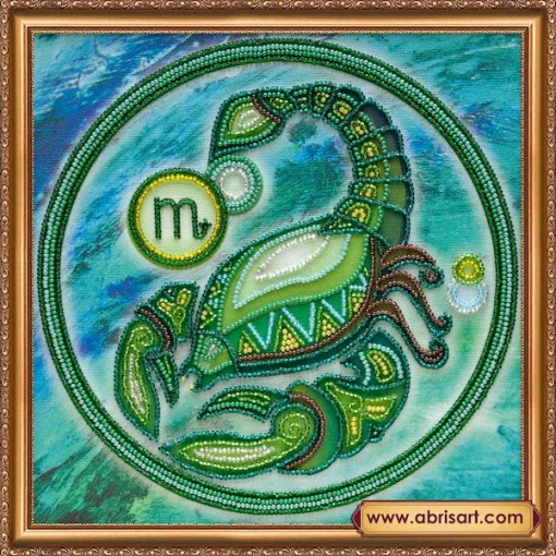 Набір для вишивки бісером "Скорпіон" 