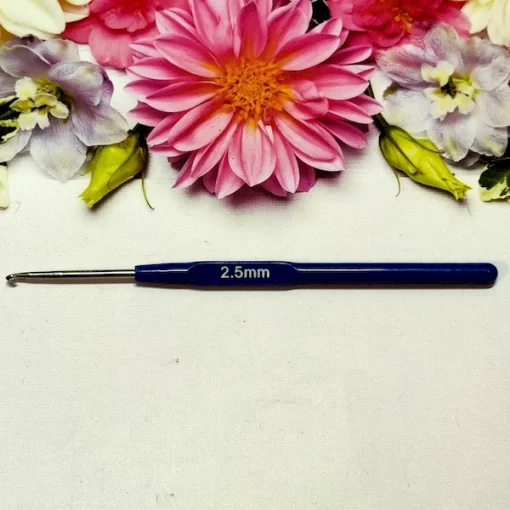 Гачок з пластмасовою ручкою 2,5 мм