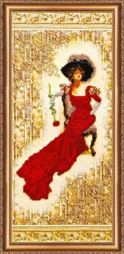 Набір для вишивки бісером "Леді Роуз"