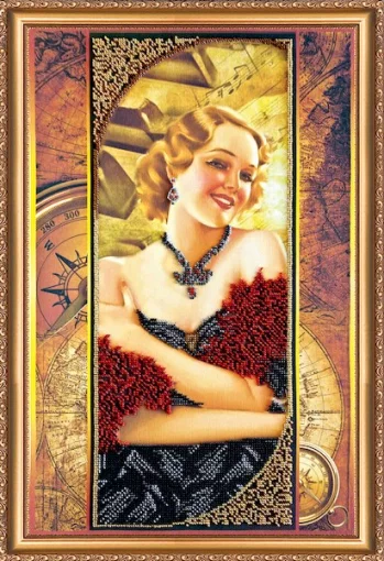 Набір для вишивки бісером "Міледі" 