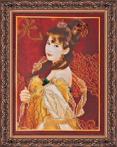 Набір для вишивки бісером "Маї (дівчина світла)" 