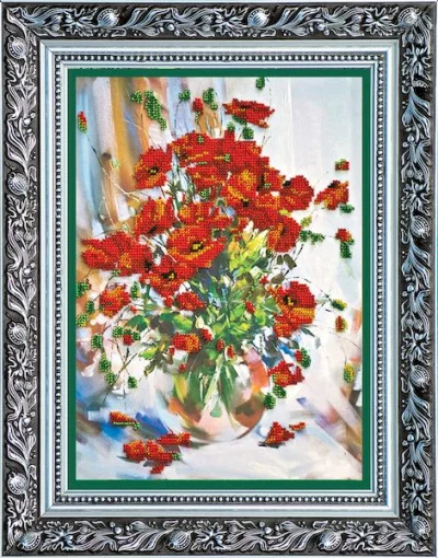 Набір для вишивки бісером &quot;Маки&quot;